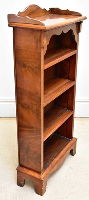Lot 1342 - A 19th century bookcase with three fixed...