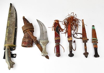 Lot 510 - A 19th century Arabian Jambiya, 18cm...