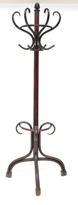 Lot 26 - An early 20th century mahogany bentwood flat...