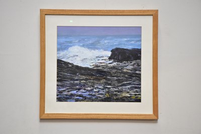 Lot 1753 - PETER HILLIER; acrylic, 'Hook Head I Co....