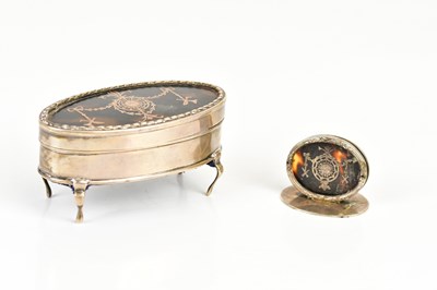 Lot 2412 - WILLIAM COMYNS; an Edward VII hallmarked...