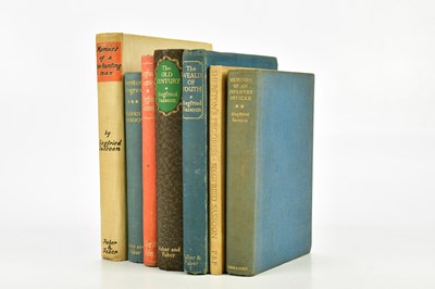 Lot 1838 - SASSOON (S), MEMOIRS OF A FOX-HUNTING MAN;...