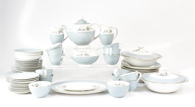 Lot 350 - ROYAL DOULTON; a large quantity of 'Rose...