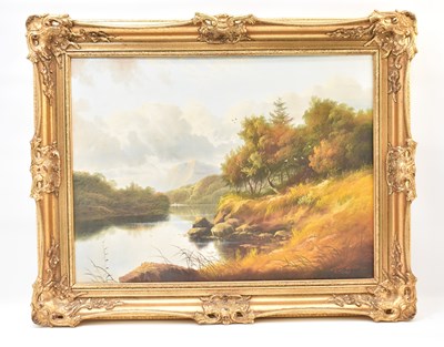 Lot 518 - ANDREW GRANT KURTIS (British); a modern oil on...