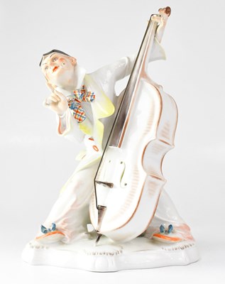 Lot 199 - MEISSEN; a 20th century porcelain figure of...