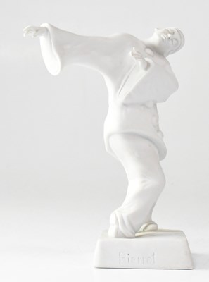 Lot 211 - DRESDEN; a 20th century bisque porcelain...