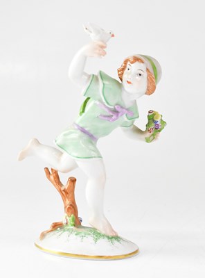 Lot 224 - AUGARTEN WEIN, VIENNA; a porcelain figure...