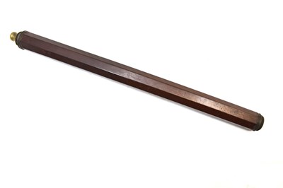 Lot 464 - NAIRNE & BLUNT; a Georgian wooden octagonal...