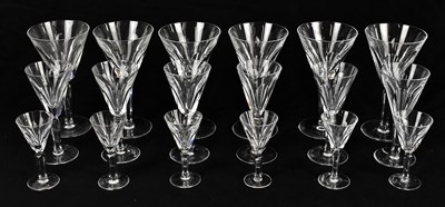 Lot 537 - WATERFORD; a part set of eighteen 'Sheila'...