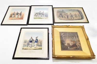 Lot 1445 - A 19th century print of St George's Chapel, Windsor