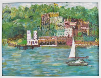 Lot 217 - PAUL MILLAR; oil on board, 'Coming into Land',...