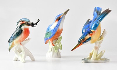 Lot 217 - HUTSCHENREUTHER; a 20th century porcelain...