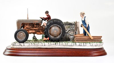Lot 342 - BORDER FINE ARTS; a model tractor, 'Golden...