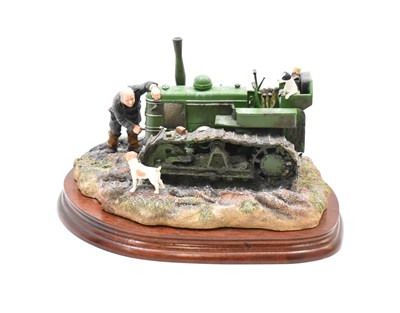 Lot 343 - BORDER FINE ARTS; a model tractor, 'Starts...