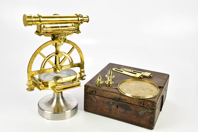Lot 1764 - TROUGHTON & SIMMS; a 19th century brass...