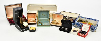 Lot 506 - A collection of costume jewellery including,...