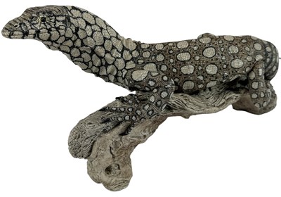 Lot 589 - JILL MOGER; a large stoneware model of a...