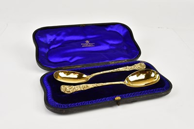 Lot 2327 - H J LIAS & SONS; a cased pair of Victorian...