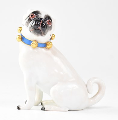Lot 185 - MEISSEN; a 20th century porcelain model of a...