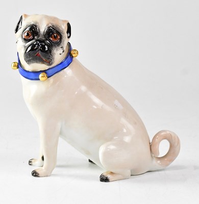 Lot 190 - MEISSEN; a 20th century porcelain model of a...