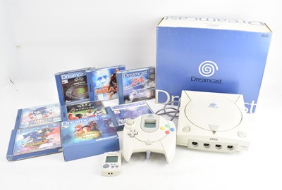 Lot 686 - SEGA; a Dreamcast console, controller, two...