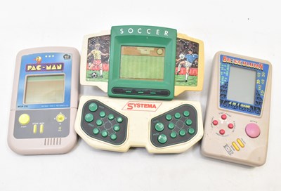 Lot 687 - Three vintage pocket game consoles comprising '...