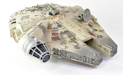 Lot 660 - STAR WARS; a boxed Millennium Falcon model by...
