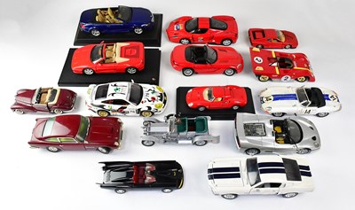 Lot 784 - A quantity of diecast and other vehicles to...
