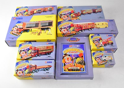 Lot 838 - Nine Corgi Classics Chipperfield's Circus...