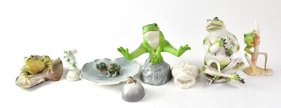 Lot 174 - A collection of 20th century porcelain models...
