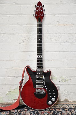 Lot 1524 - BRIAN MAY; a Red Special six string electric...