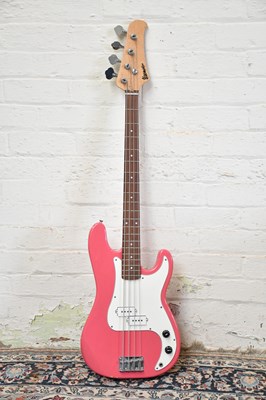 Lot 1607 - STARMAER; a four string bass guitar.
