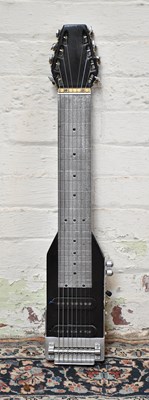 Lot 2894 - A scratch built eight string lap steel guitar.