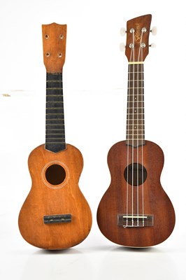 Lot 1603 - BRUNSWICK; a BU4S ukulele, together with...
