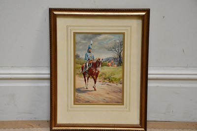 Lot 1578 - EDGAR ALFRED HOLLOWAY (1870-1941), watercolour,...
