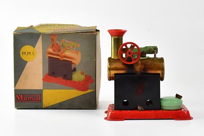 Lot 894 - MAMOD; a boxed MMI Static Steam Engine, with...