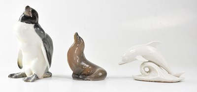 Lot 260 - NYMPHENBURG; a 20th century porcelain model of...
