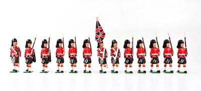 Lot 897 - BRITAINS; a boxed set of lead toy soldiers,...
