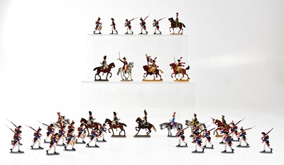 Lot 908 - Thirty-five German flat early Napoleonic...