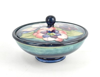 Lot 303 - WILLIAM MOORCROFT; an 'Anemone' pattern bowl...