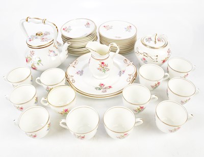 Lot 2375 - A late 19th century Staffordshire part tea...