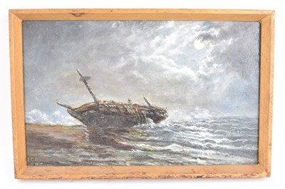 Lot 520 - INDISTINCTLY SIGNED; an early 20th century oil...