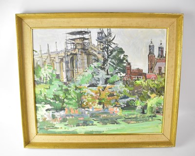 Lot 526 - OLIVER THOMAS (20th century); oil on canvas...