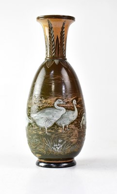 Lot 300 - FLORENCE BARLOW FOR DOULTON LAMBETH; a...