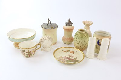 Lot 2421 - ROYAL WORCESTER; a group of eleven pieces to...