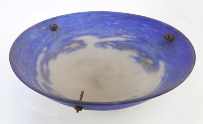 Lot 2156 - IN THE MANNER OF MULLER FRERES; an Art Deco...