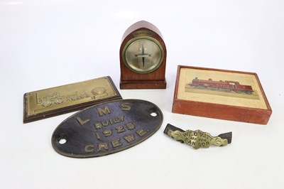 Lot 1549 - RAILWAY INTEREST; a collection of railway...