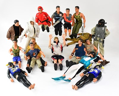 Lot 760 - ACTION MAN; fourteen c.1990s Action Man...