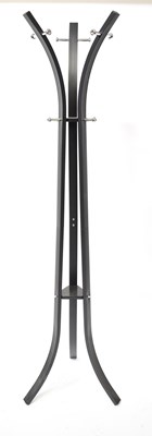 Lot 15 - A contemporary metal freestanding coat rack...