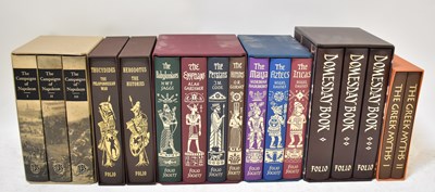 Lot 600 - THE FOLIO SOCIETY; various box sets to include...